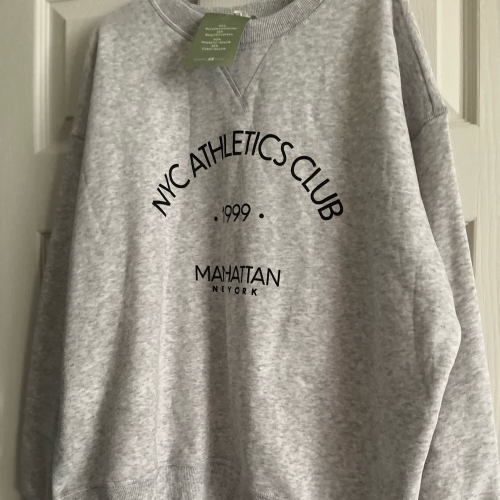 Brand new HM athletic sweater…